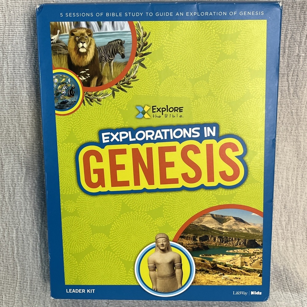 LifeWay Explore Bible Kids Explorations in Genesis Homeschool Children Ministry